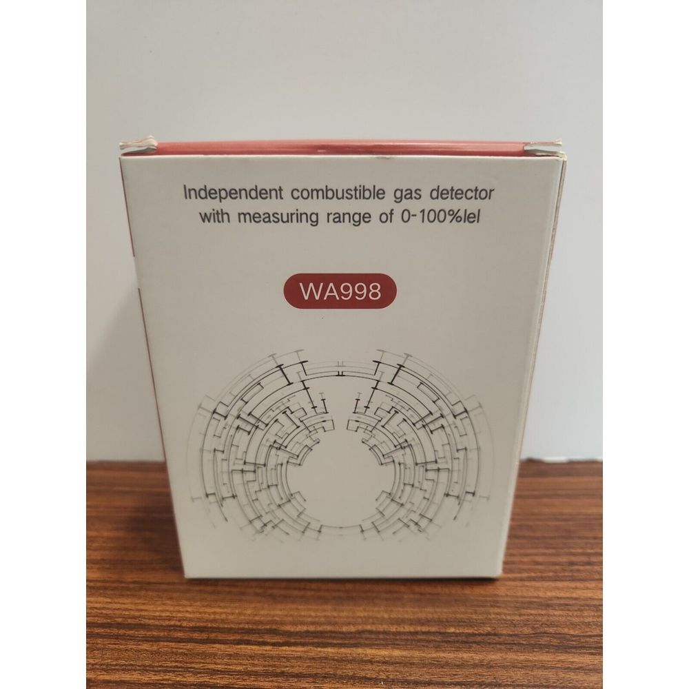 Independent Combustible Gas Detector WA998 measuring‎ range of 0-100% level
